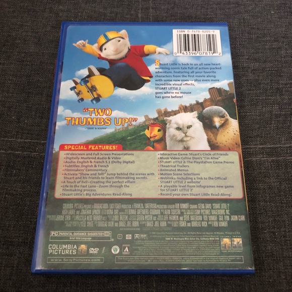 Stuart Little 2 (DVD, 2002). - Picture 2 of 4
